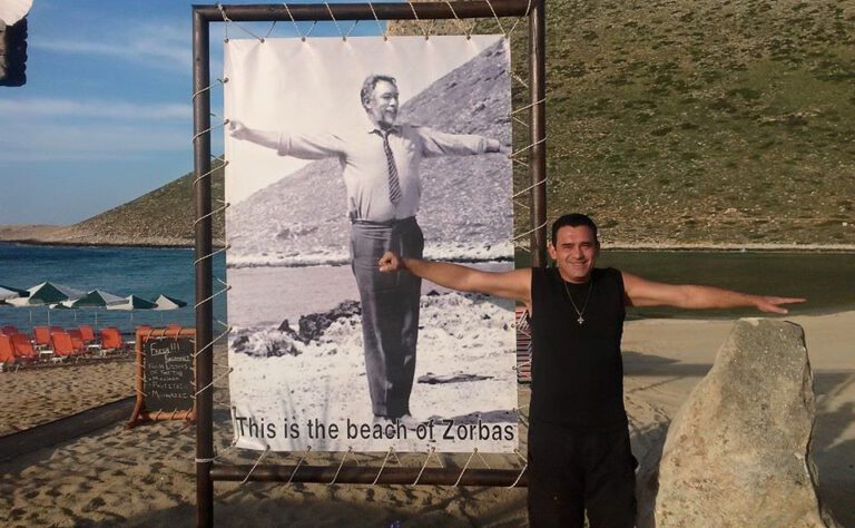 Anthony Quinn in der Herzschlag Kretas